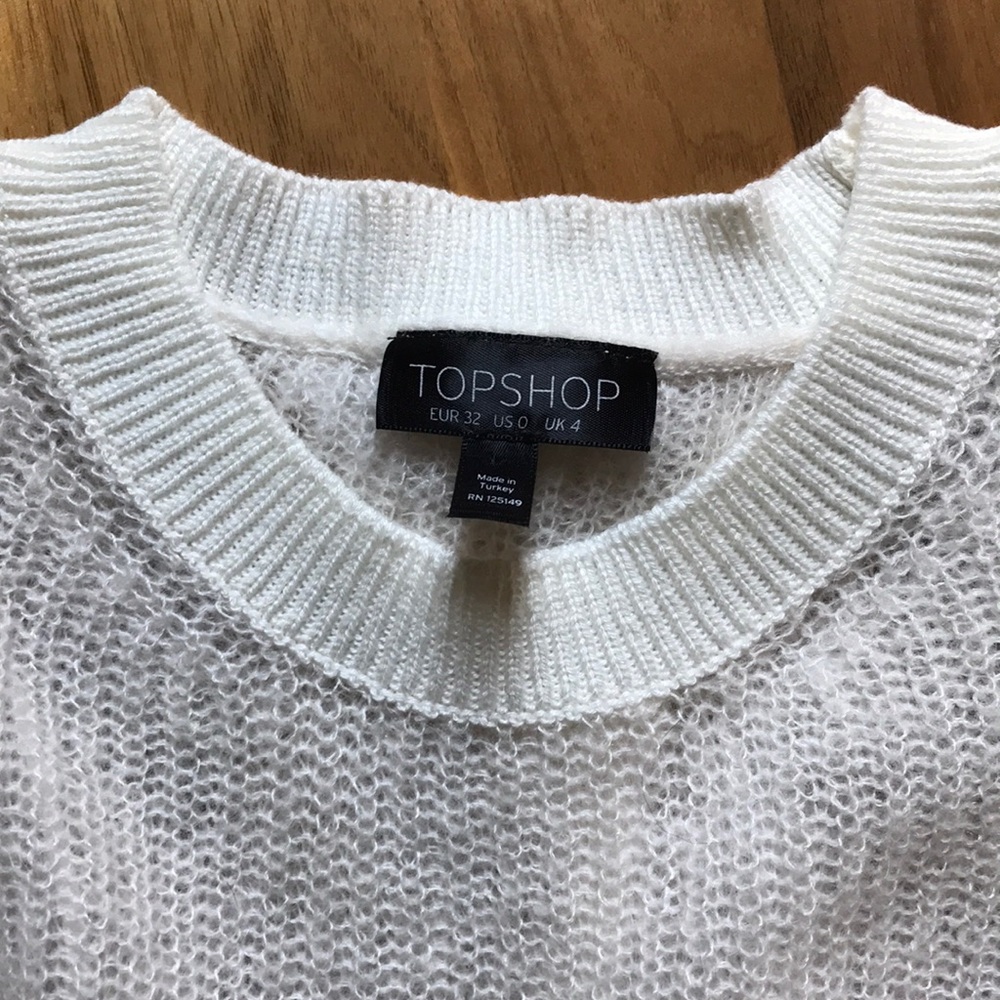 TOPSHOP CREW NECK SWEATER NWOT - Picture 7 of 10
